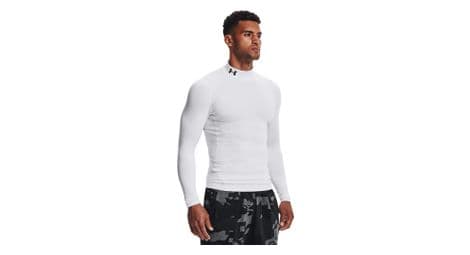 Maillot manches longues de compression under armour coldgear armour blanc 