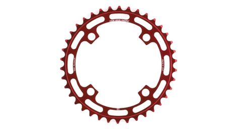 cook bros racing chainring 104 mm red