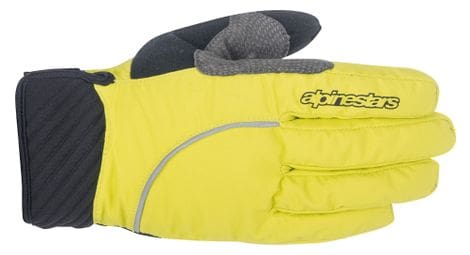 Alpinestars nimbus guantes de invierno amarillo s