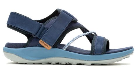 Merrell terran 4 backstrap sandalias de senderismo para mujer azul