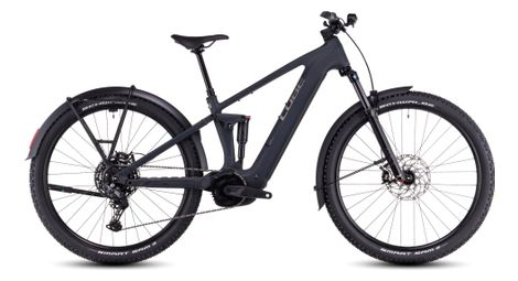 Cube stereo hybrid one22 pro 600 allroad electric full suspension mtb shimano cues 10s 600 wh 29'' night black 2025