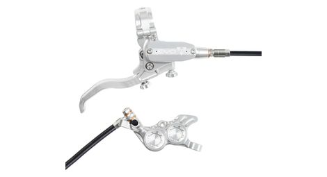 Frein arrière hope tech4 evo gr4 argent/argent durite standard