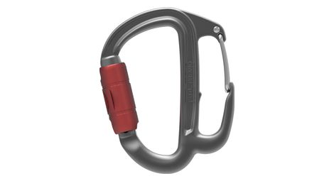 Mousqueton petzl freino z twist lock gris