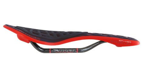 Tioga spyder stratum carbon saddle black/red