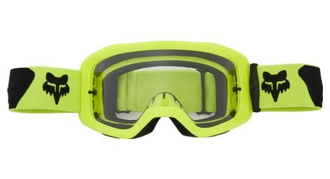 Masque fox main core jaune fluo