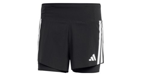 adidas adizero 2 in 1 shorts black men