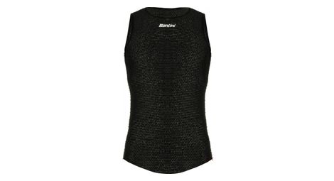 Sous maillot sans manches santini alpha noir