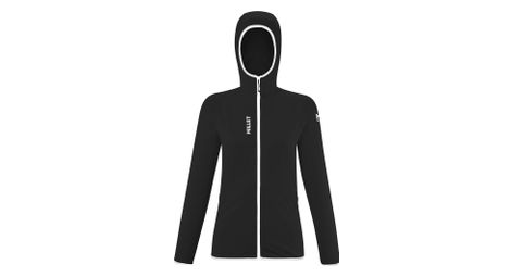 Forro polar negro millet lokka iii para mujer