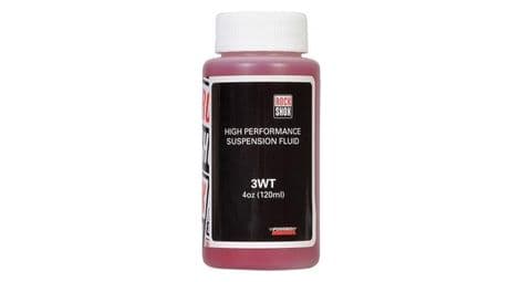 Aceite sram pit stop de alto rendimiento 3 wt para amortiguador de 120 ml