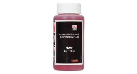 Aceite sram pit stop de alto rendimiento 3 wt para amortiguador de 120 ml