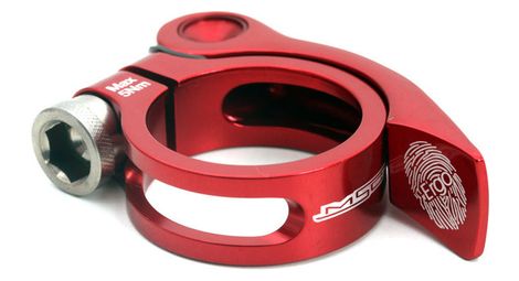 Msc collier de selle rapide ergo aluminium ti rouge