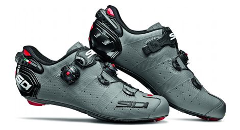 Sidi wire 2 carbon road schoenen grijs zwart