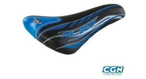 SELLE ENFANT JUNIOR 24/26 POUCES MONTE GRAPPA 920 STORM NOIR/BLEU AVEC CHARIOT DE SELLE