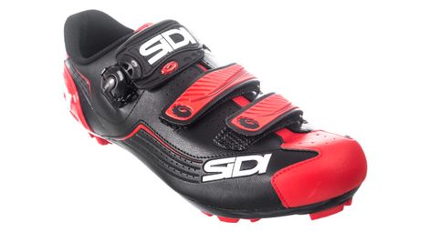 Paire de chaussures vtt sidi 2018 trace noir rouge