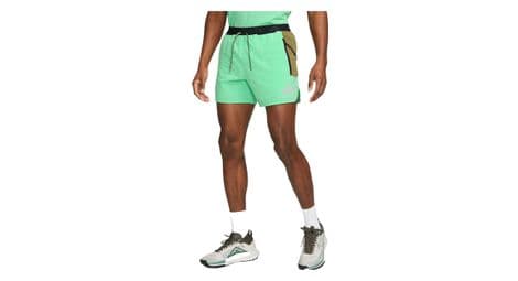 Nike dri-fit trail shorts 5in khaki green xl