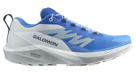 Zapatillas de trail salomon sense ride 5 azul/blanco 45.1/3