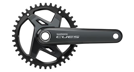 shimano cues fc u8000 1 crankset 40t 9 10 11s black