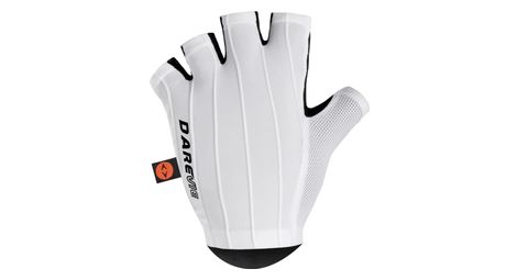 Gants Darevie vélo aérodynamiques Aero Mitaines performance avec technologie ULTRA PALM Blanc