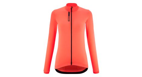 Maillot de manga larga para mujer mavic aksium coral