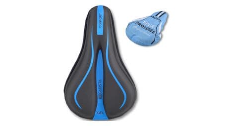 Housse de selle de vélo en gel, couvre selle velo ultra confortable pour vtt, vélo de route, e-bike, et vélo spinning - hommes et femmes