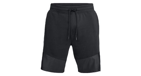 Under armour microthread terry shorts 1306477-001 homme short noir