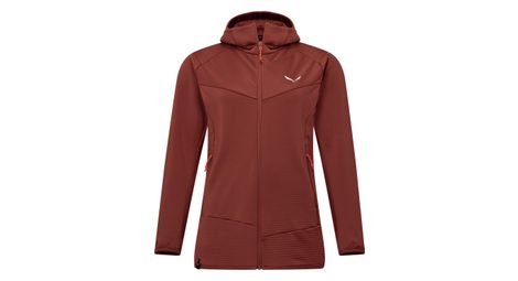 forro polar con capucha salewa puez  p   strong altavia  strong   p mujer rojo