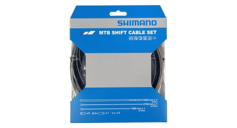 Kit câbles et gaine de dérailleurs shimano vtt ot-sp41 select noir