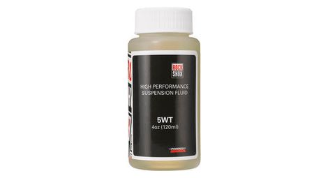 Aceite rockshox pit stop high performance 7 wt para amortiguador de 120 ml