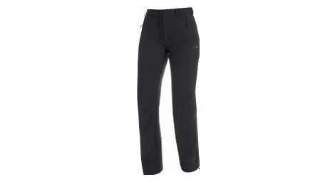 Pantalon softshell femme mammut winter hiking noir
