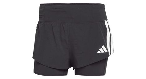 Pantalón Corto adidas adizero Negro Mujer 2 en 1