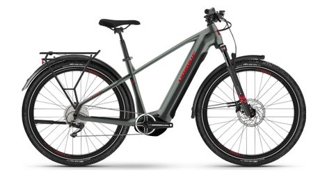 Haibike trekking 5 bicicleta híbrida eléctrica alta shimano deore 11s 27,5'' 720wh verde 2024