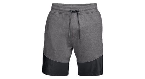 Under armour microthread terry shorts 1306477-019 homme short gris