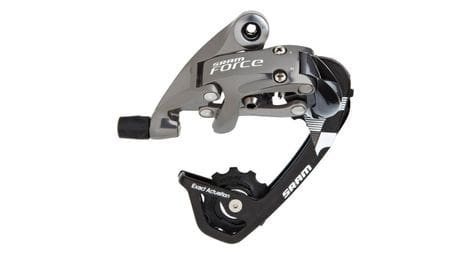 Dérailleur arrière sram force, 10v wifli chape medium aluminium argent/noir