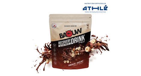 Boisson de récupération baouw chocolat/noisette - 500g