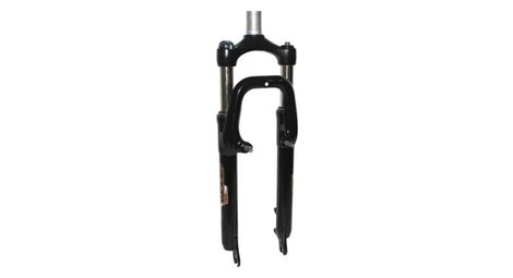 Fourche vtc 28   zoom misera ressort noir reglable-blocable deb. 50mm pivot lisse 11-8-28,6 exterieur compatible v-brake-disc