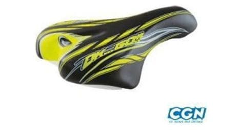 Selle enfant kid 14/16/20 pouces monte grappa 996 ok go noir/jaune sans rail