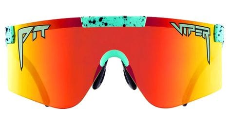 Pit viper the poseidon polarized 2000s sunglasses green/orange polarized