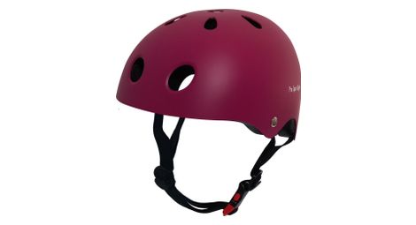 Casque de cyclisme pour enfants - rose foncé mat