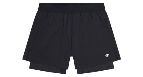 Pantaloncino champion legacy double dry 2-in-1 nero xl