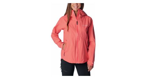Giacca impermeabile columbia ampli-dry ii donna rosa