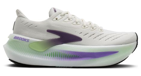 Chaussures Running Brooks Glycerin Max 2 Blanc/Vert Femme