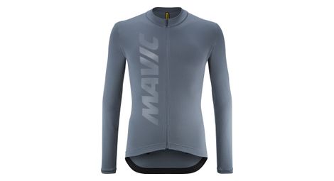 Camiseta de manga larga mavic aksium thermo azul