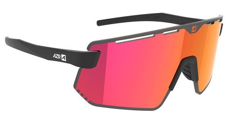 Coffret lunettes azr flash rx noir/écran hydrophobe rouge multicouche