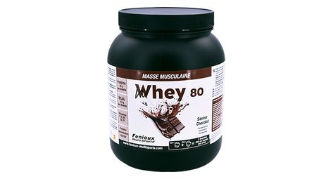 Boisson protéinée fenioux multi-sports whey 80 chocolat - 750g