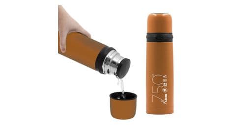 Thermo laken 0 75l inox orange