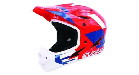 Casque evolve storm gloss red