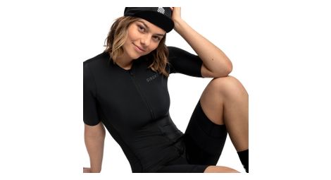 Maillot vélo ultraléger femme cyclisme srx lysá noir