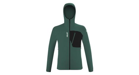 Forro polar con capucha mijo lokka iii verde