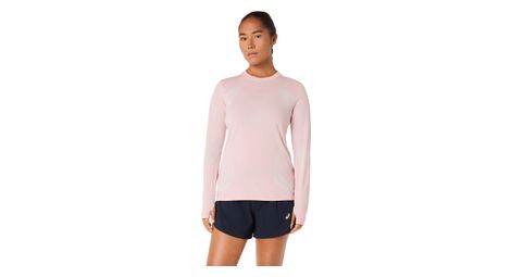 Maillot Manches Longues Asics Road Seamless Rose Femme