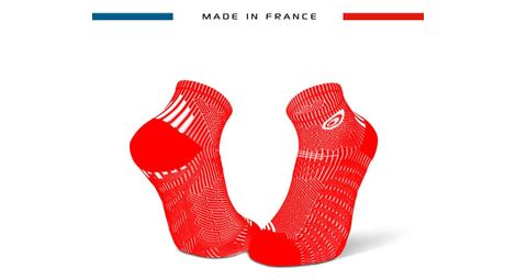 Paire de chaussettes bv sport elite rouge